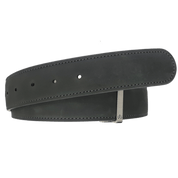 Grey Nubuck (Suede) Leather Straps Druh Belts USA