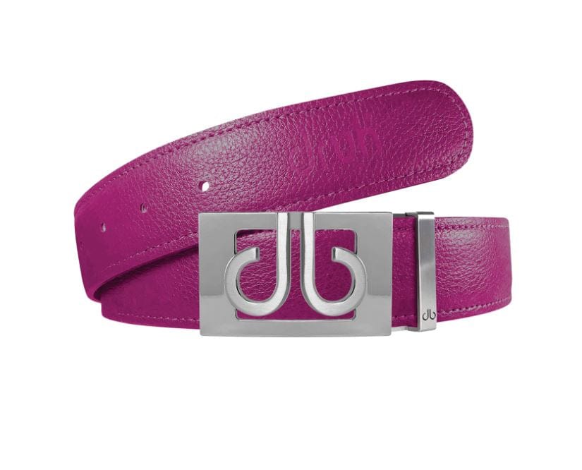 Juniors - Full Grain Pink Druh Belts USA