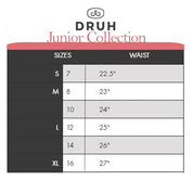 Juniors - Full Grain Yellow Druh Belts USA