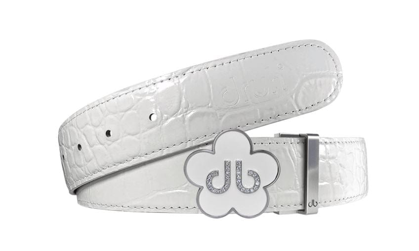 Leather Belt | Flower Buckle Druh Belts USA
