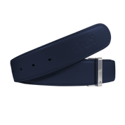 Navy Golf Belt - Leather Strap