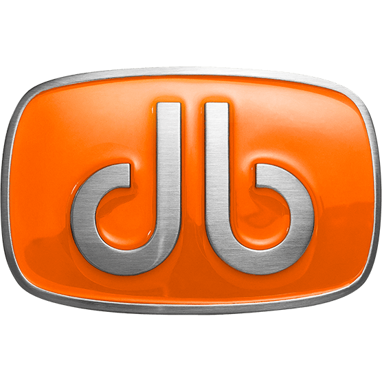 Druh db Big & Giant Buckle - Orange