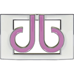 Druh db Colour Thru Buckle - Pink on White