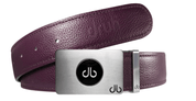 Purple / Ballmarker Full Grain Leather Belts Druh Belts and Buckles | US & Canada