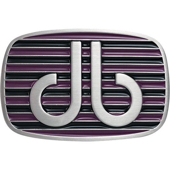 db Stripe Buckle - Purple and Black