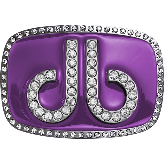 Druh db Diamante Buckle - Purple