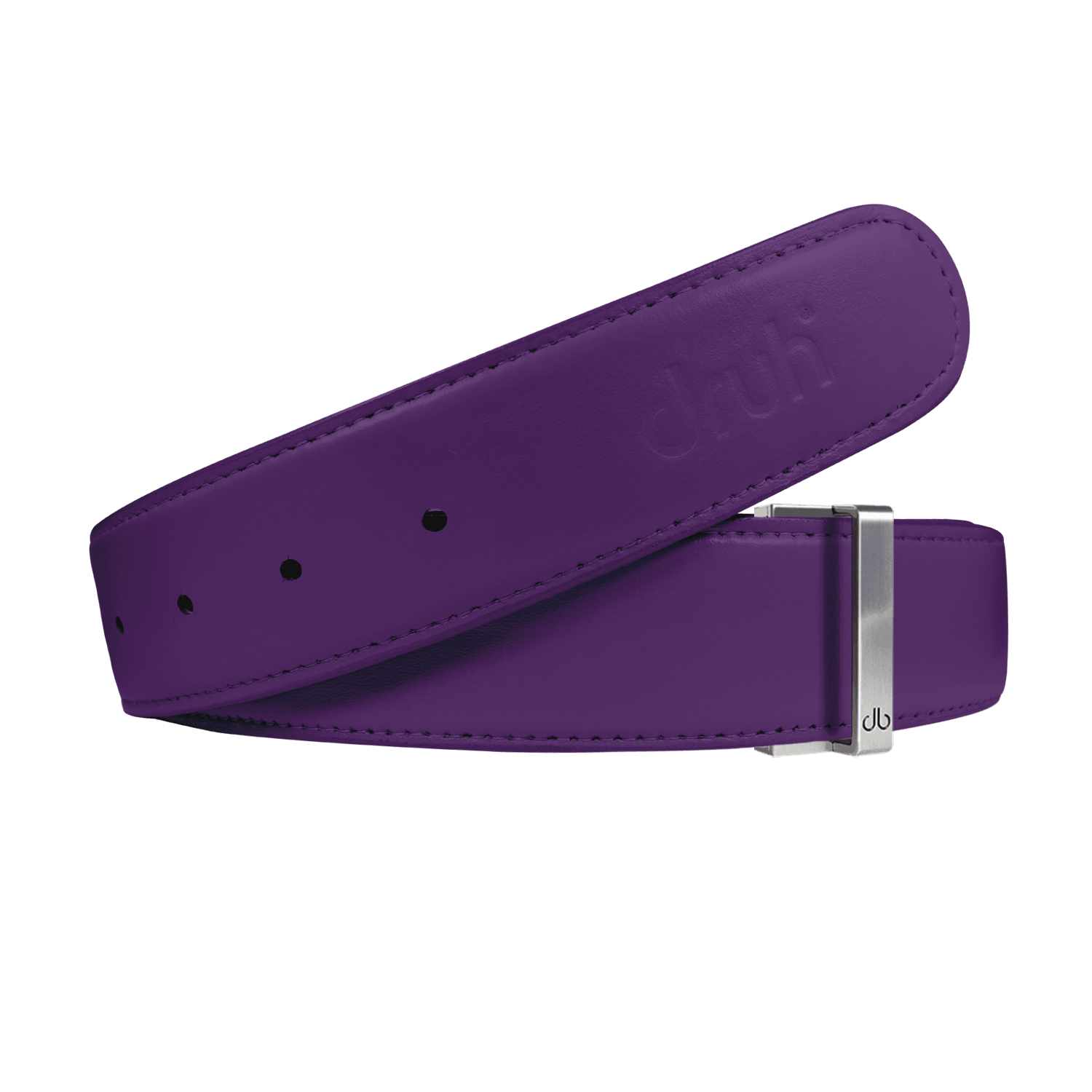 Purple Leather Strap