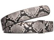 Python Snakeskin Leather Belt Strap from Druh Belts
