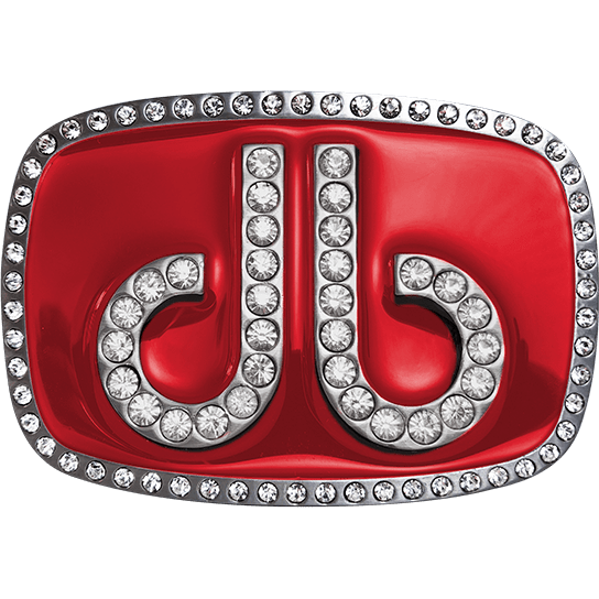 Druh db Diamante Buckle - Red