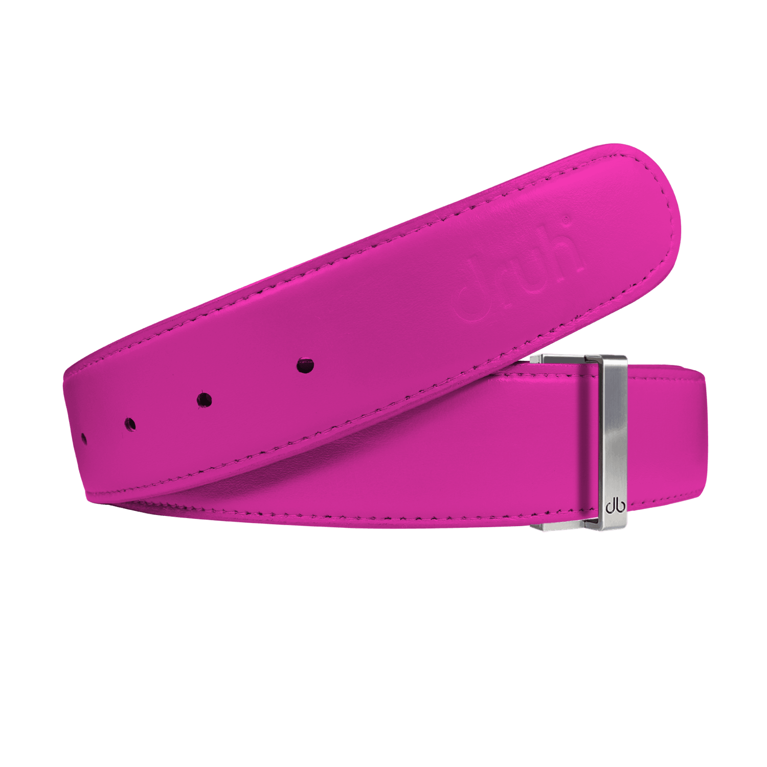 Salmon Leather Strap
