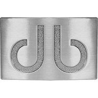 Silver Druh Cutout Buckle