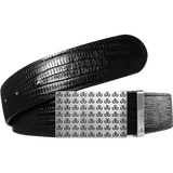 Black Lizard Strap with db Repeat buckle black