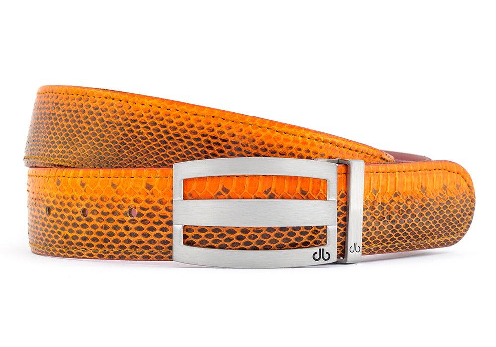 Snakeskin Leather Belts Druh Belts USA