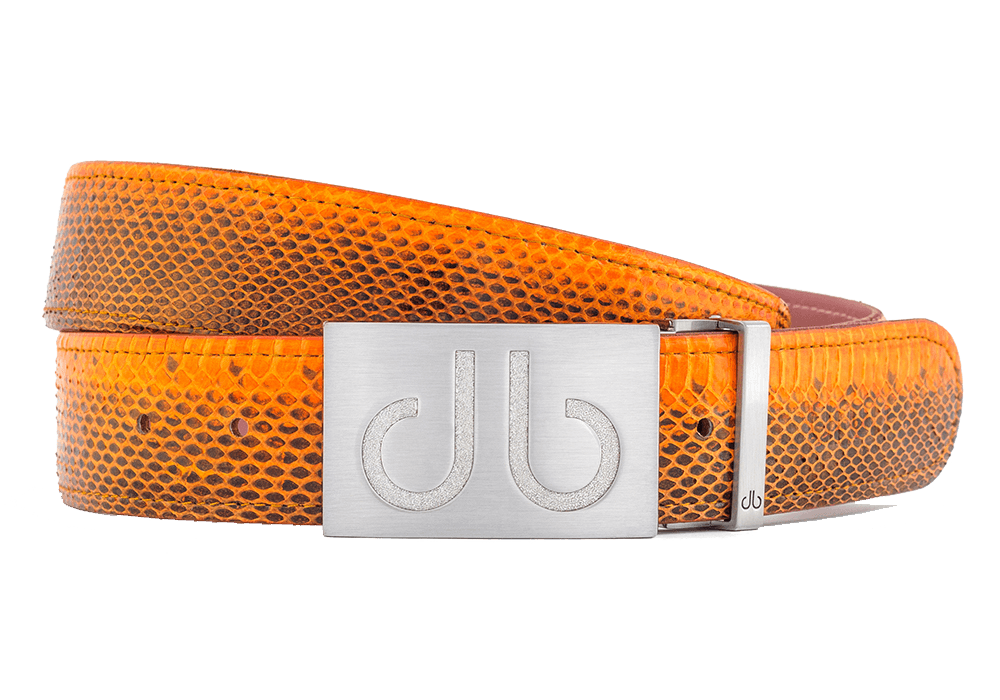 Snakeskin Leather Belts Druh Belts USA