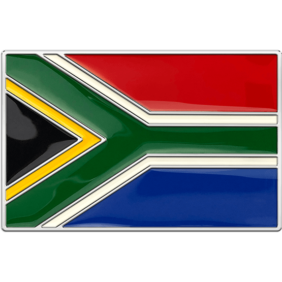 South Africa Flag buckle