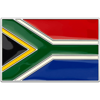 South Africa Flag buckle