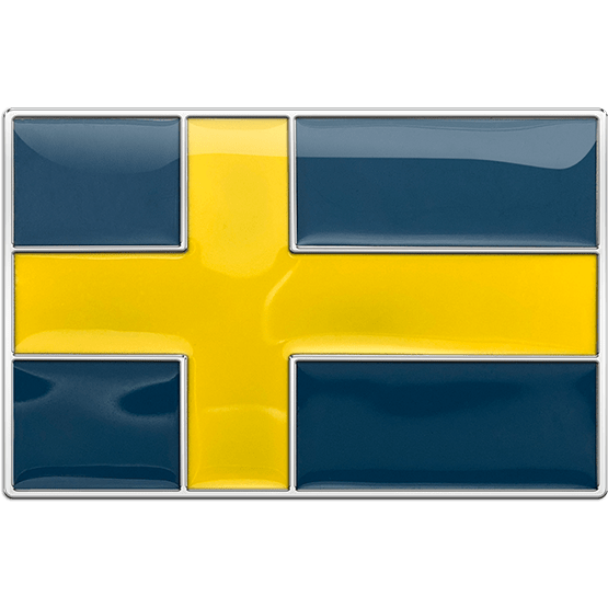 Sweden Flag Buckle
