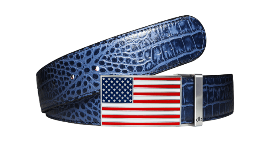The Sparkler in Blue: One Strap, Two Buckles