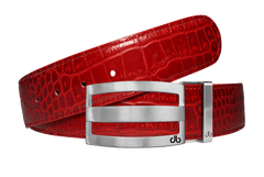 The Sparkler in Red: One Strap, Two Buckles