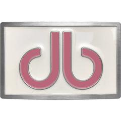 Druh db Double Infill Buckle - White Background - Pink