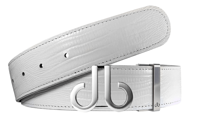 White Lizard / Icon Lizard Leather Belts Druh Belts and Buckles | US & Canada