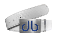 White Lizard / Infill Lizard Leather Belts Druh Belts and Buckles | US & Canada