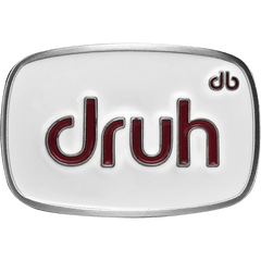 druh buckles white and maroon