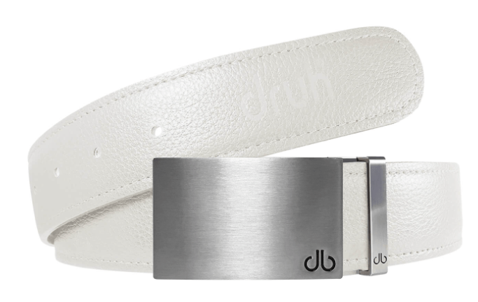  Silver Block Full Grain Leather Belts Druh Belts and Buckles | US & Canada