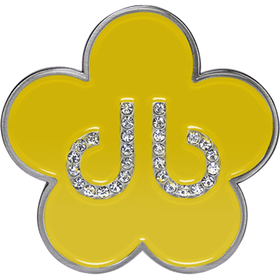 Druh db Flower Buckle - Yellow