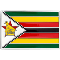 Zimbabwe Flag Buckle